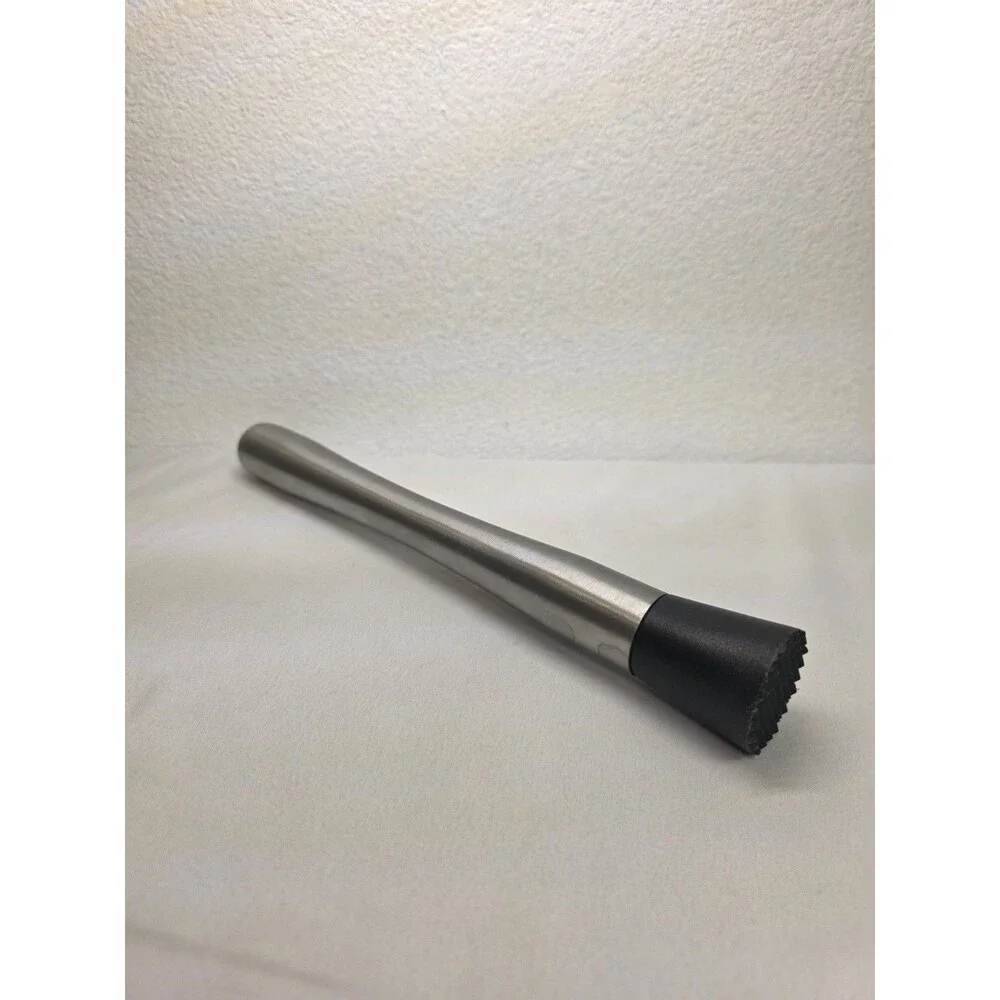 Stainless Steel Cocktail Muddler for Mojitos and Fruit Drinks Bartender Tool Bar